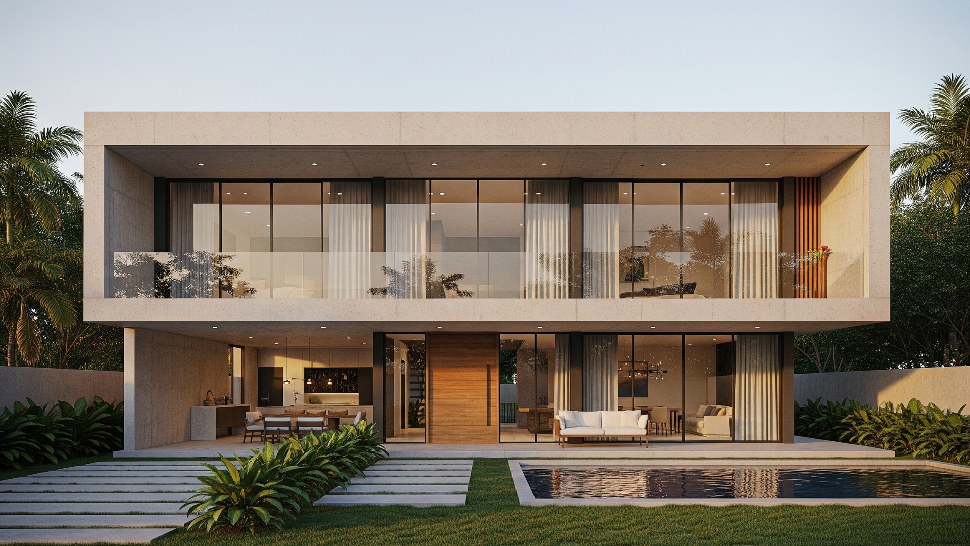 Projeto de arquitetura de alto padrão