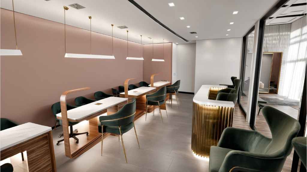 Interior da esmalteria