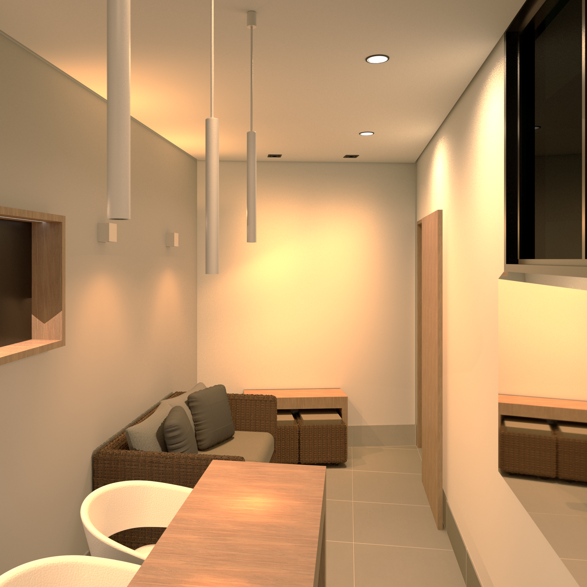 Detalhe da cozinha gourmet