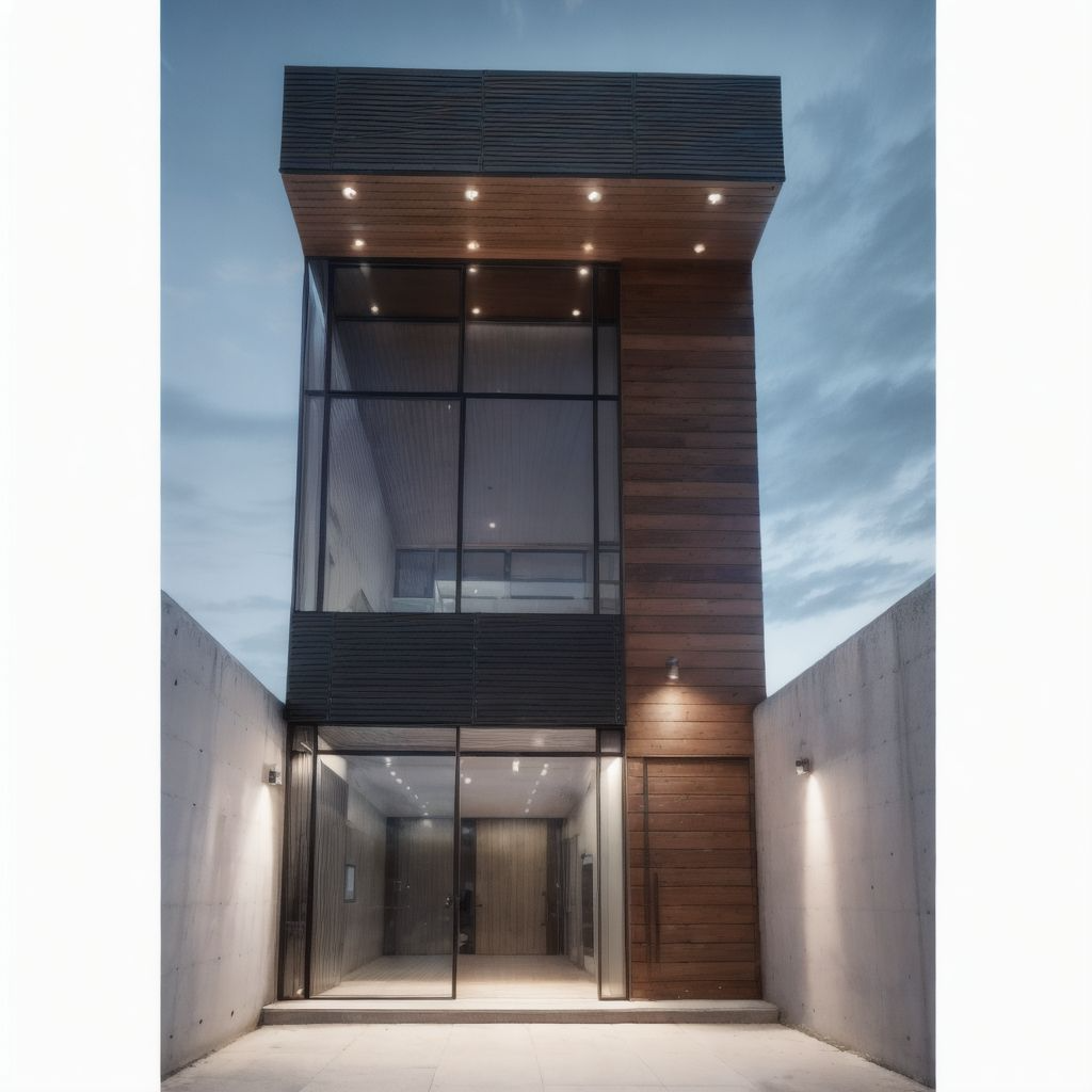 Render do projeto do galpão